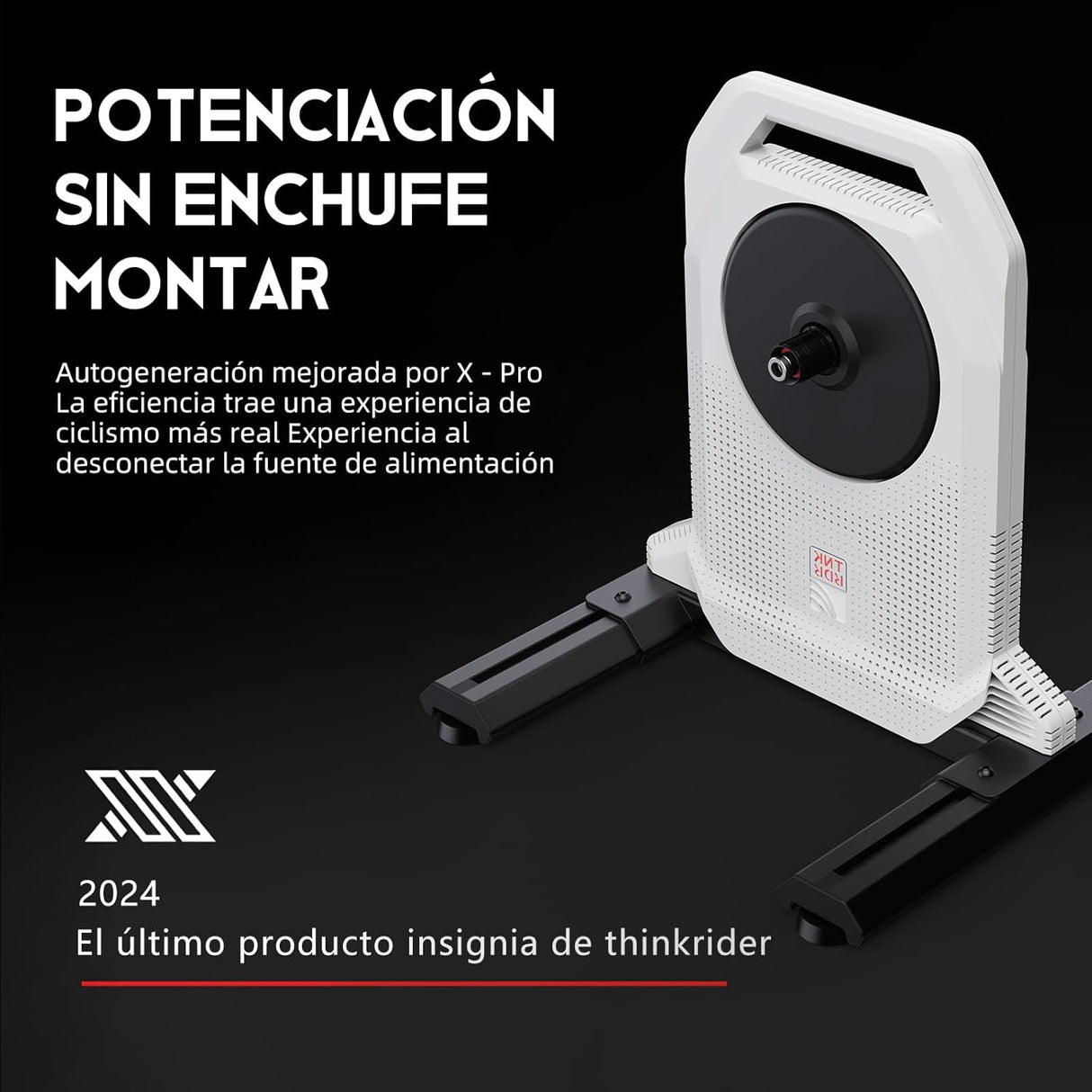 Thinkrider XX Pro Smart Trainer Blanco