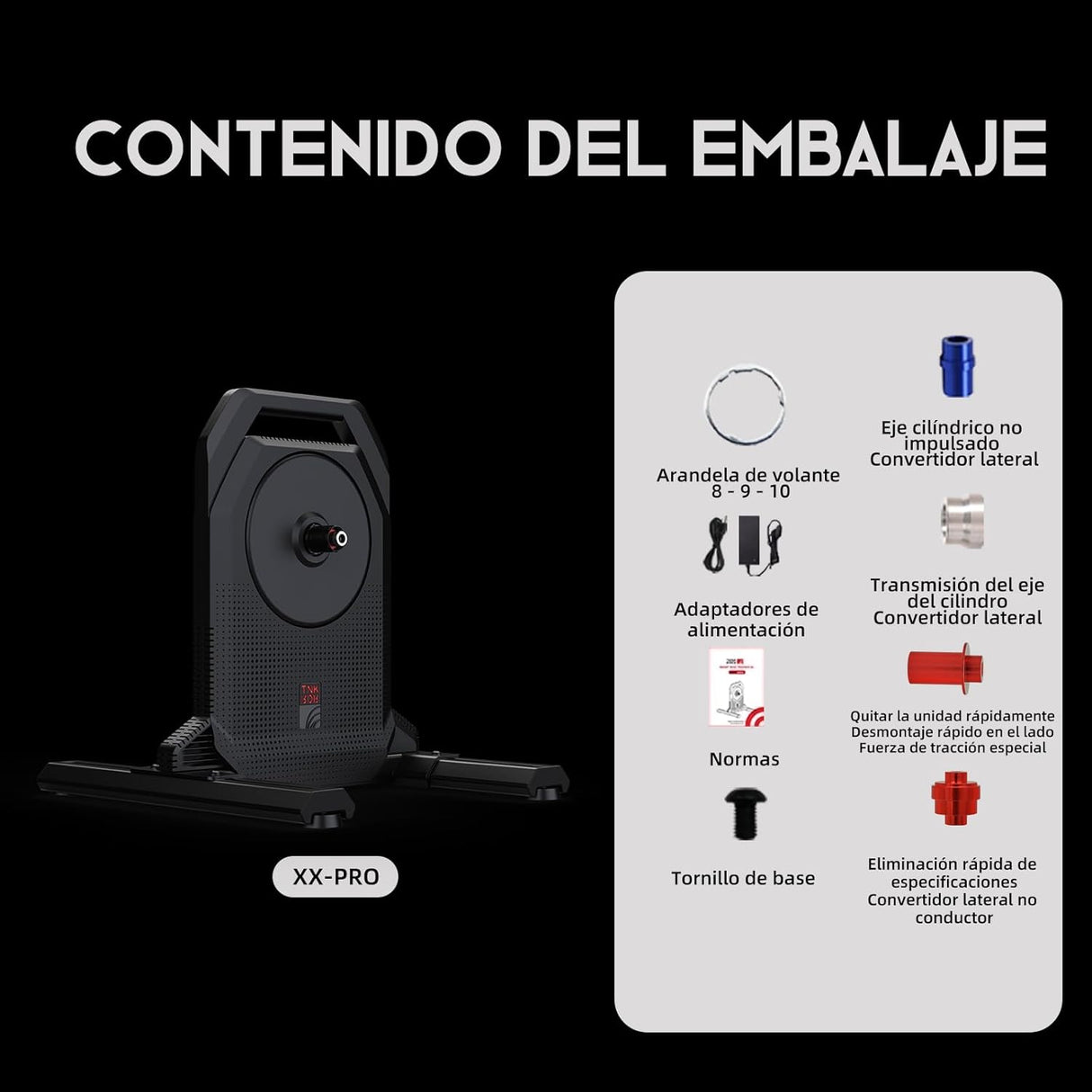 Thinkrider XX Pro Smart Trainer Negro